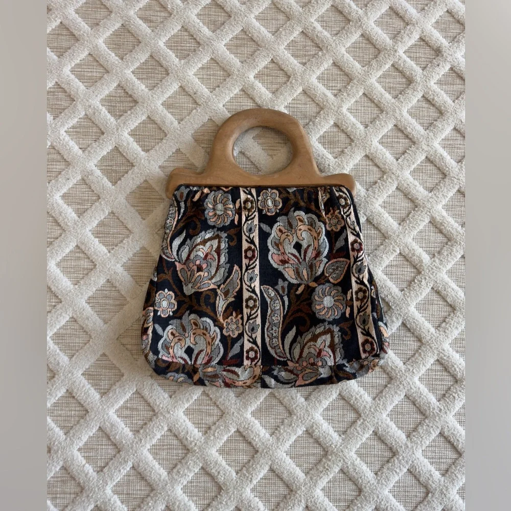 Vintage floral tapestry